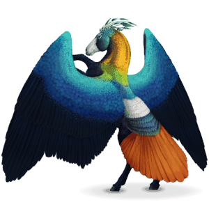 ptičji potepuški konj lophos